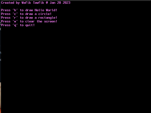 Sample GraphiCore Output